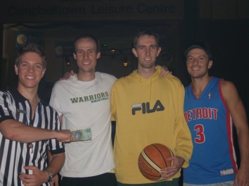 Basketball Winning Team 2009
